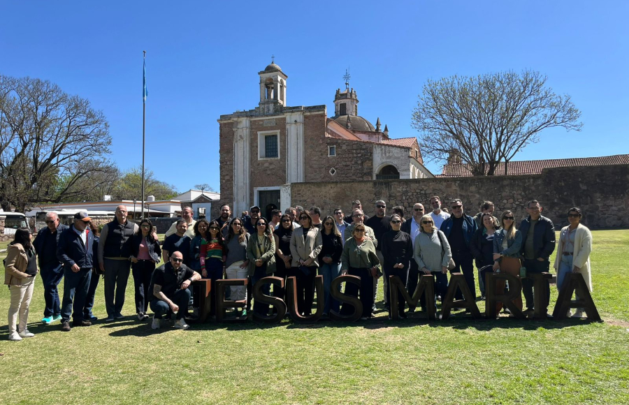 Jesús María recibió a la comitiva turística más importante de Brasil