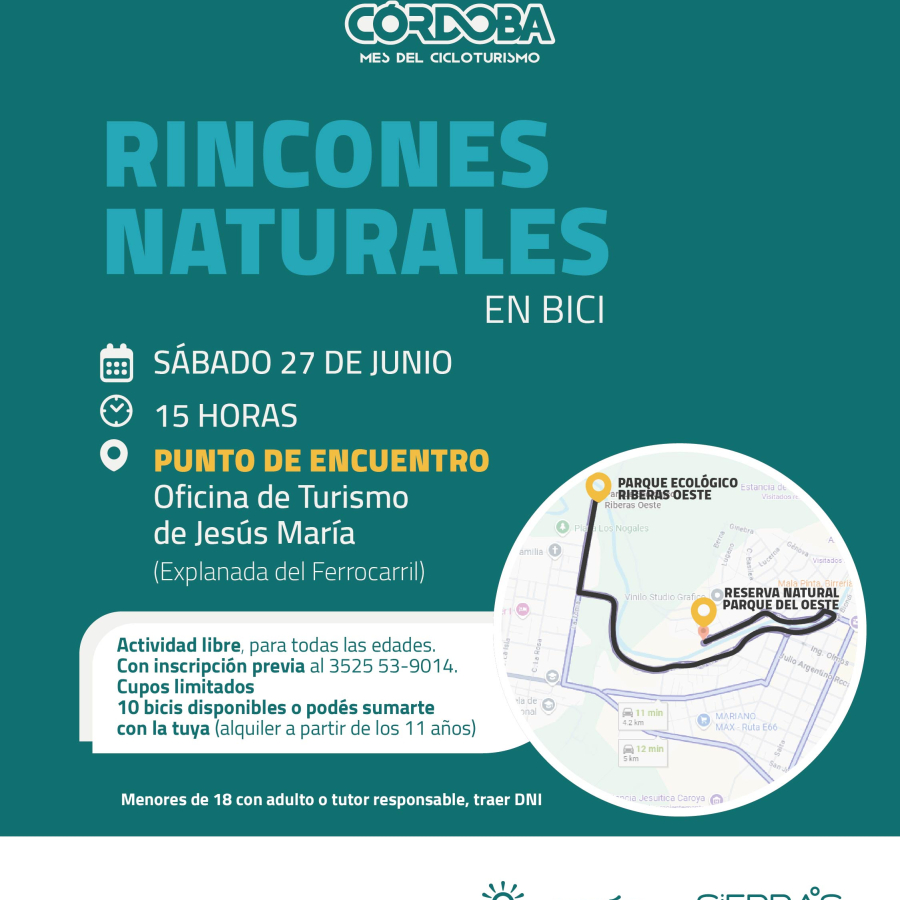 Evento Rincones Naturales en Bici