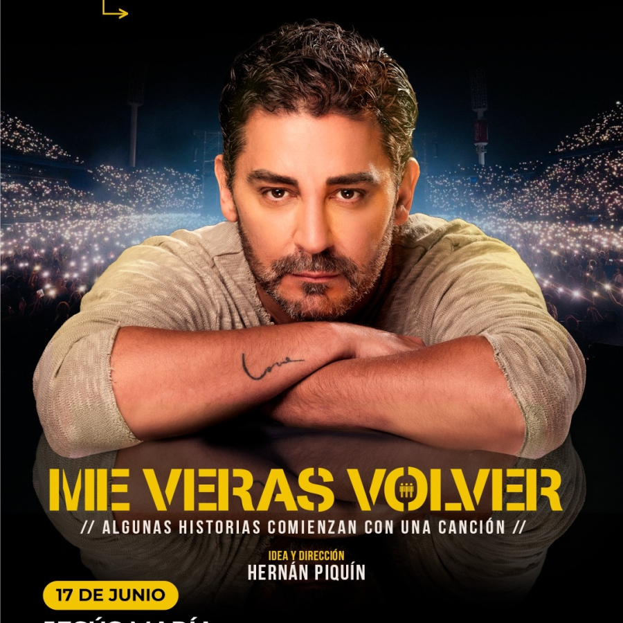 Evento TEATRO EN JESÚS MARÍA: "Me Verás Volver por Hernán Piquín"