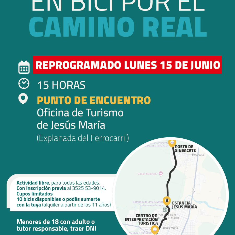 Evento En bici por el Camino Real