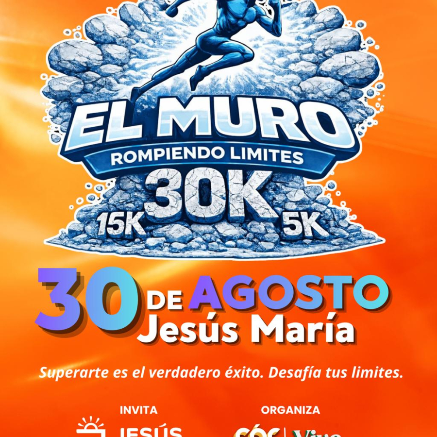 Evento Maratón 30K El Muro "Rompiendo Límites"