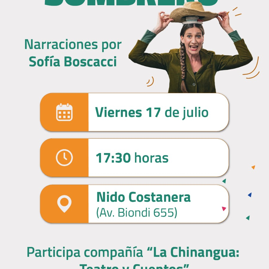 Evento Obra de teatro "Me Caí en un Sombrero"